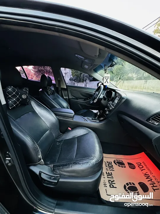 كيا اوبتماااا k5 الفخامة بمعنى الكلمة سيارة تحفة يد ثانية عداد 130 الف بالكراتين الله يبارك لحق حالك