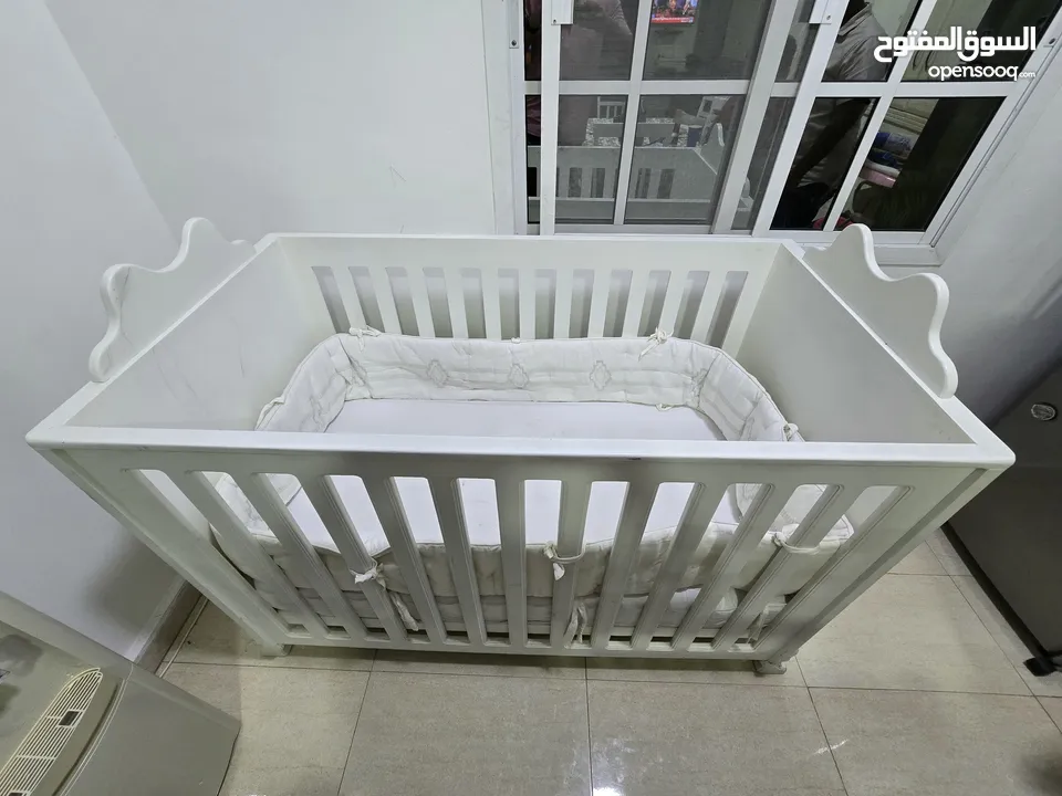 Baby Bed and Crib not used