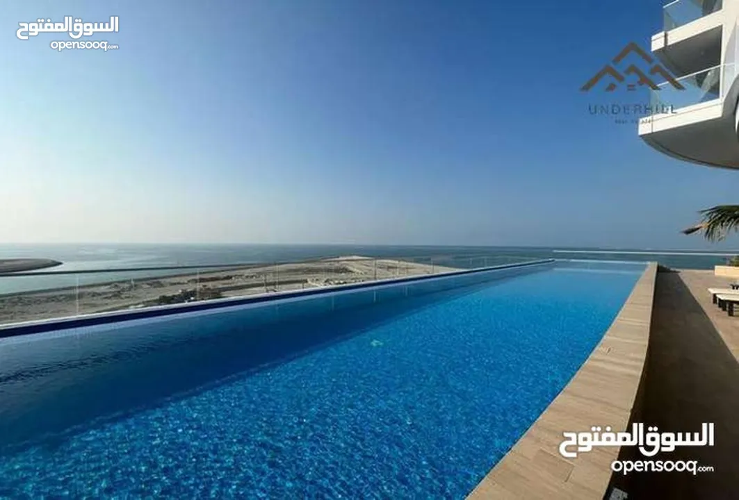 Seef, Orchid Spiral Tower, Beachfront  studio apartment available for sale