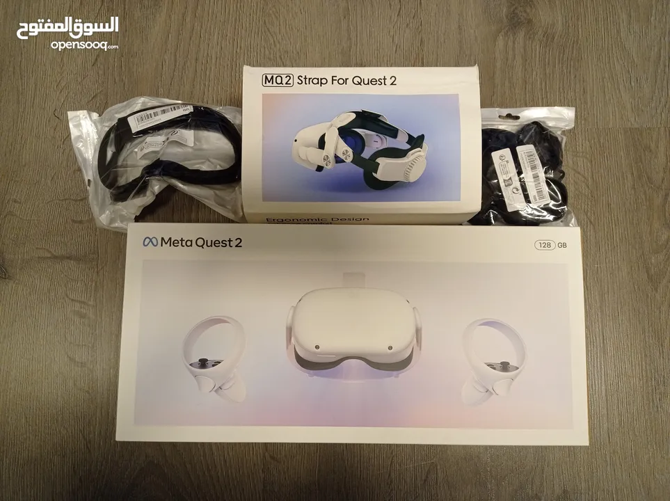 ميتا كويست 2(VR)/(VR)Meta quest 2 مع إكسسوارات/with accessories