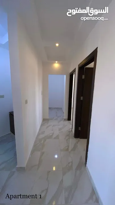 شقة ارضية مع بلكونة في عمان طبربور