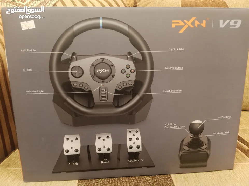 ستيرنج  pxn v9 يشبك علىPS3 و PS4 Ps5 x one X seriies XIS X مستعمل استعمال بسيط جدا
