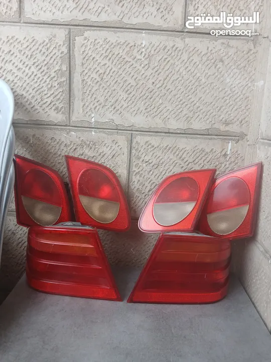 قطع مرسيدس w210/w124 بحاله جيده  بسعر مغري