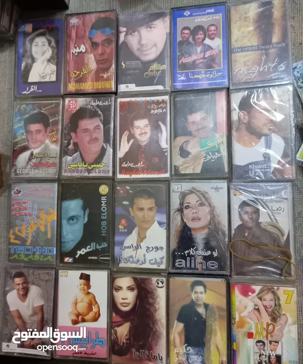 اسطونات وسيدي وكاسيت