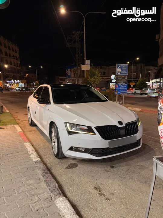 سكودا سوبير بانوراما فل الفل 2017 ترخيص 2016 ماطور 2000 ديزل 190 حصان اوتماتيك السيارة دهان شركة