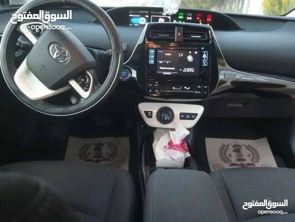 بريوس برايم 2018 plug in ليثيوم فحص كامل 7 جيد