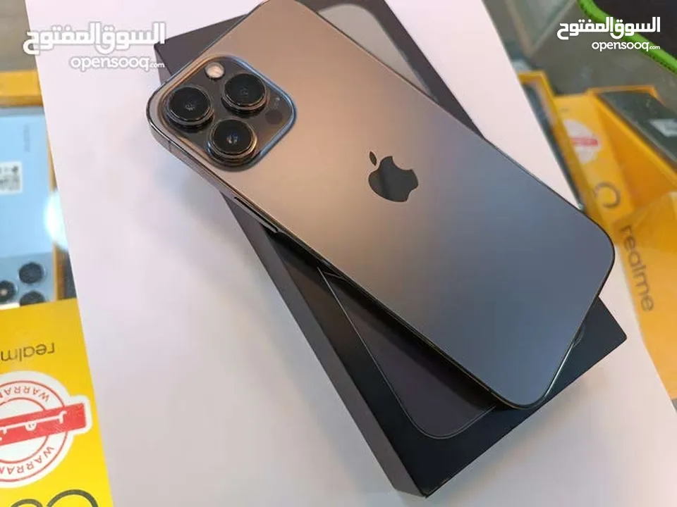 IPHONE 13 PRO MAX ( 512GB ) USED /// ايفون 13 برو ماكس ذاكرة 512 مستعمل وكاله