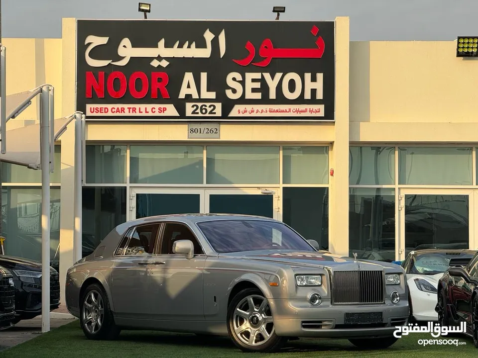 روز رايز  فانتوم  خليجي 2010 تشييكات الوكالة فل اوبشنv12 Rolls Royce PHANTOM GCC 2010 V12 TOP OPTION