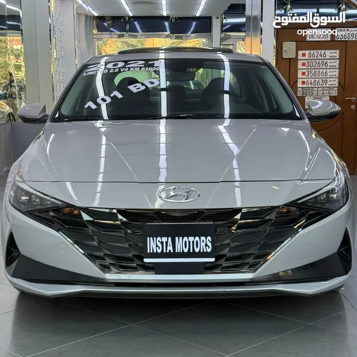 HYUNDAI ELANTRA  LIMITED 2021