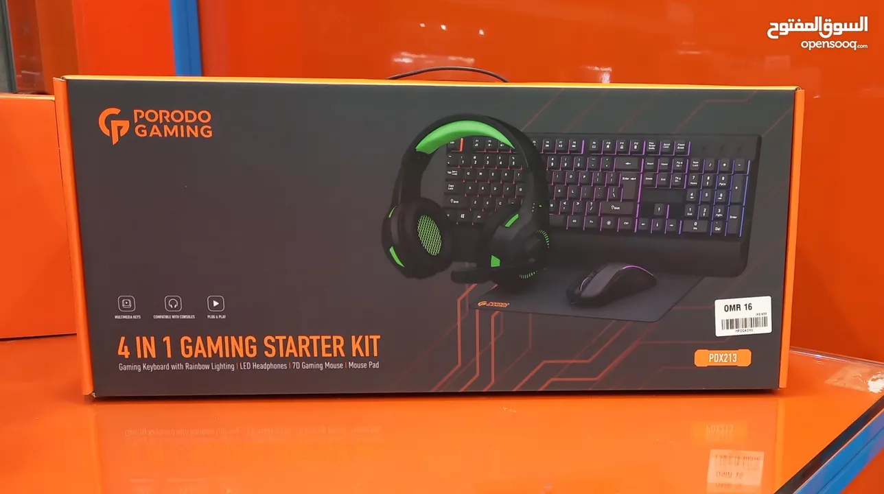 Porodo Gaming Set 4-in-1