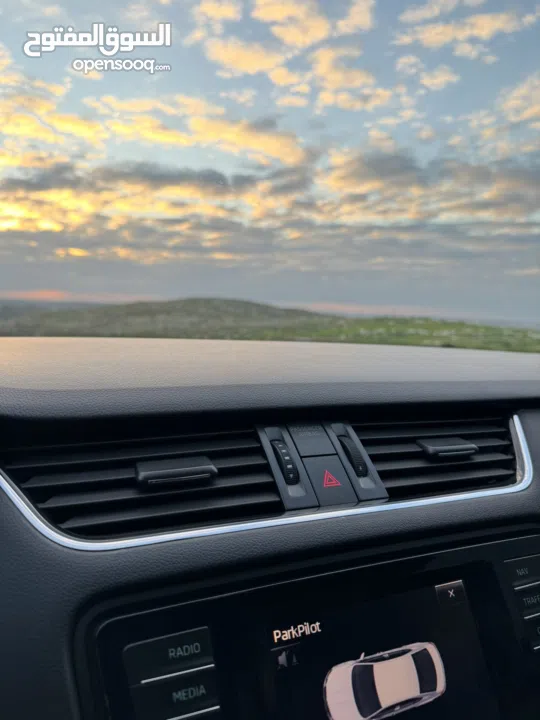 سكودا اوكتافيا 2016 اوتومات ديزل بوضع الشركة السيارة