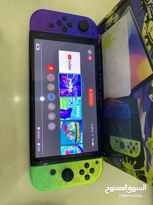 ‏للبيع Nintendo switch oled مع جميع الملحقات بدون مشاكل قابل للتفاوض سبب البيع عدم الاستعمال