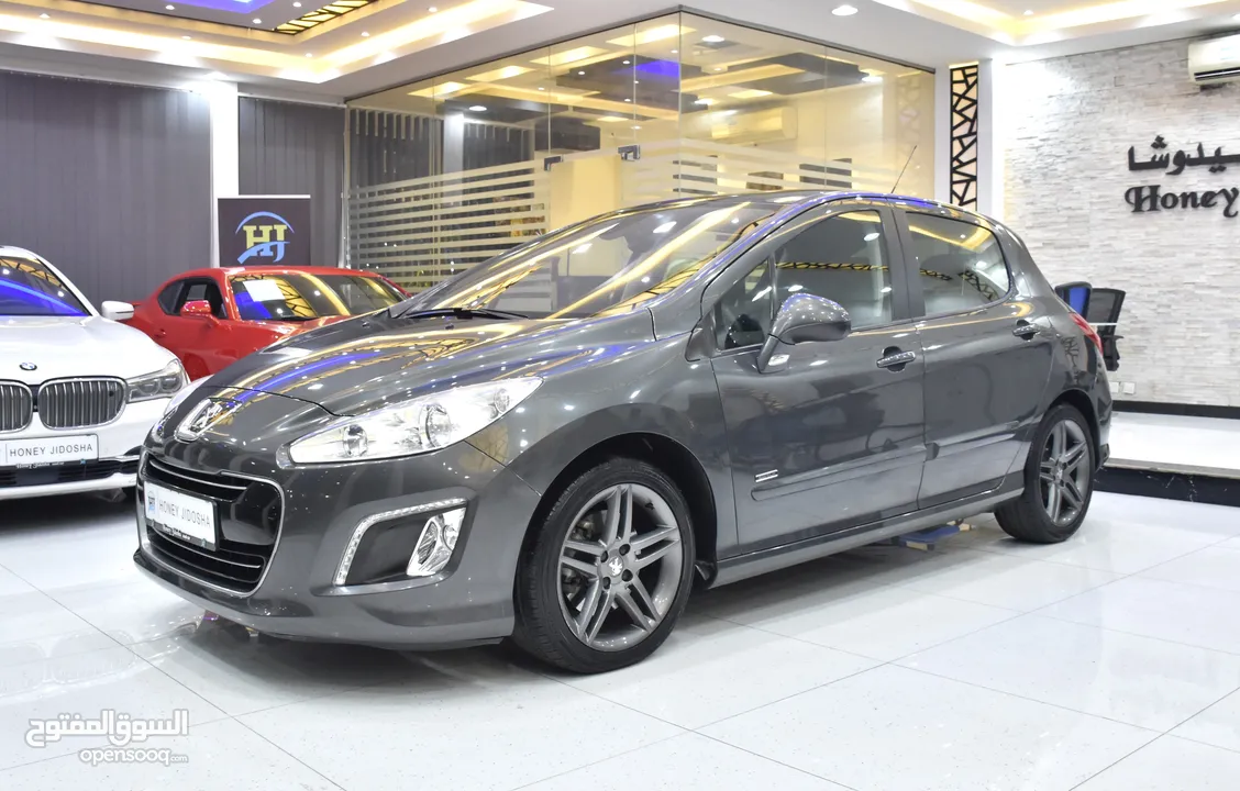 Peugeot 308 TURBO ( 2014 Model ) in Gray Color GCC Specs