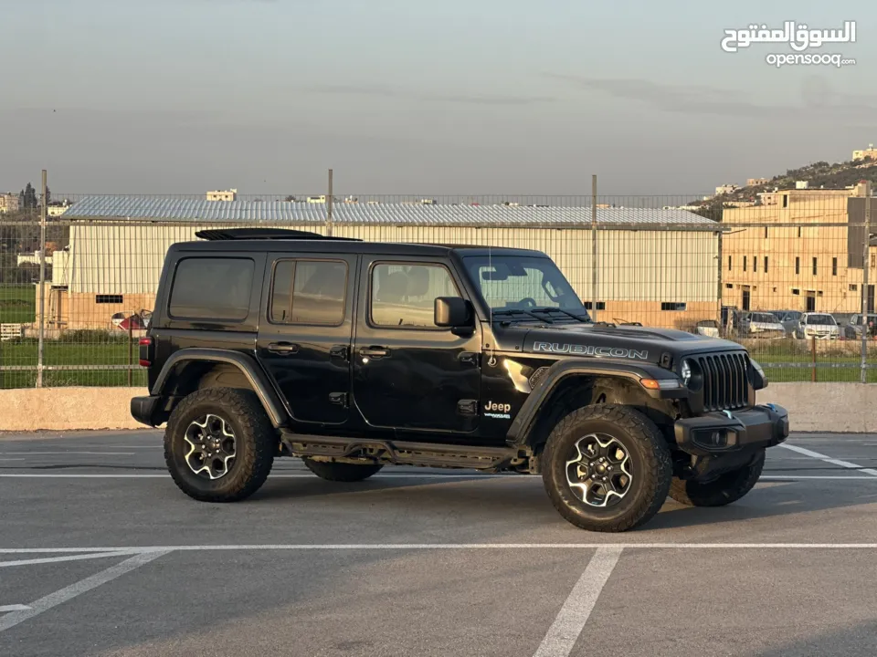 روبيكون هايبرد فل مسكر 2022 دفع رباعي Plug In Hybrid