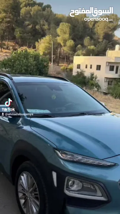 هيونداي كونا 2020  حالة الشركة  عداد 55  ألف فقط لون مميز