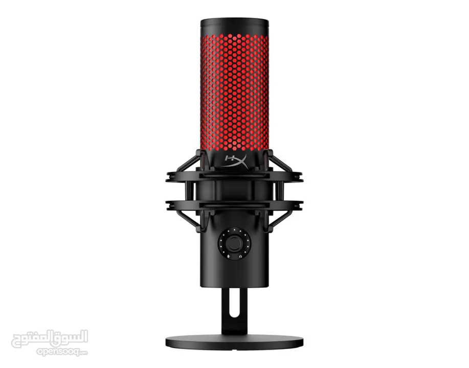 مايكروفون احترافي - جديد -  HyperX Quadcast 2 هايبر اكس كواد كاست 2