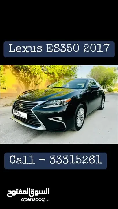 Lexus ES350 2017 urgent Sale