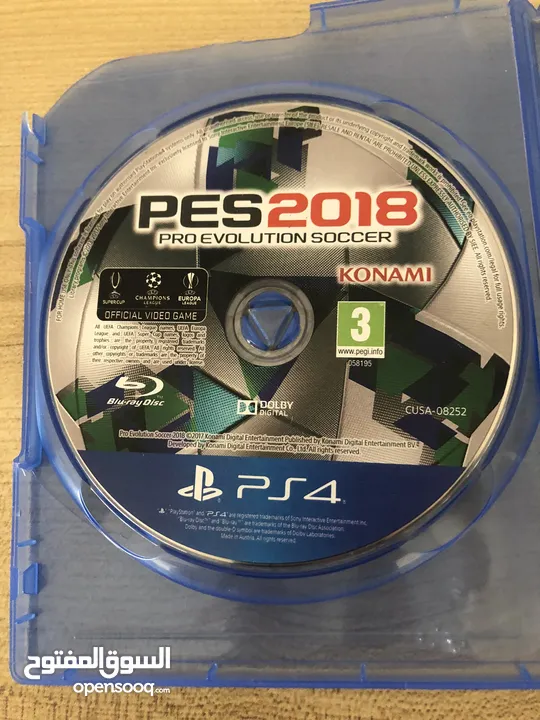 5 اقراص مستعمله ps4 للبيع