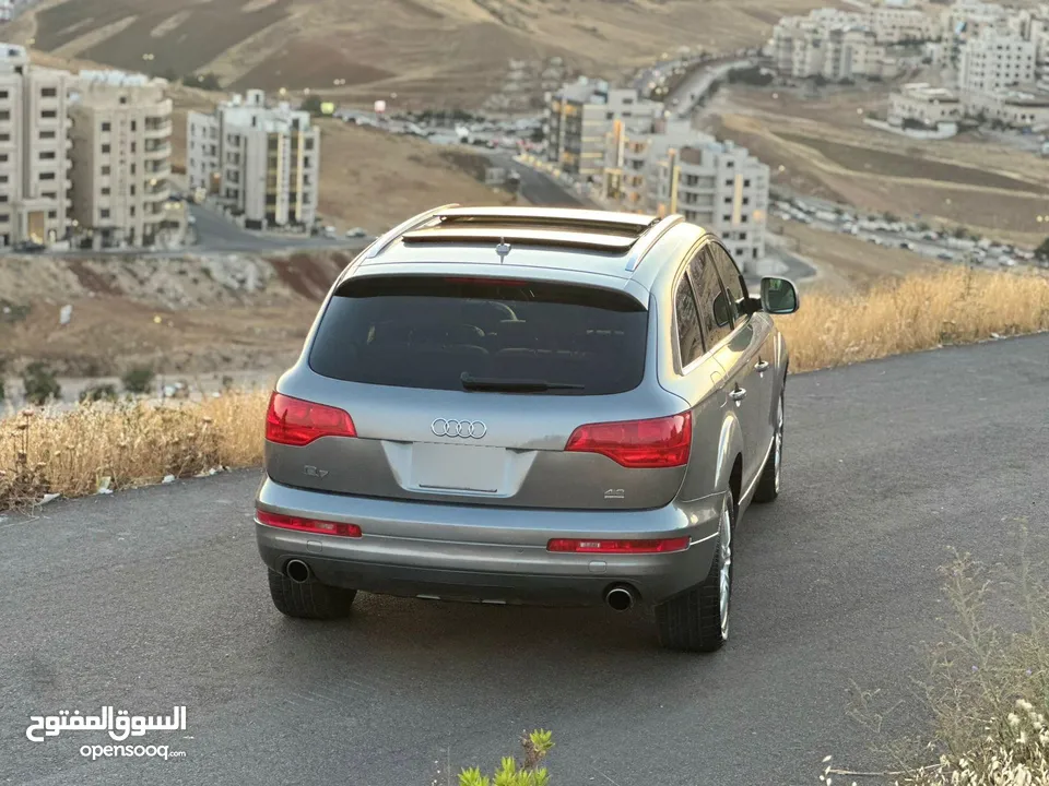 جيب اودي Q7 2007  كوارتر فل اوبشن كامل بانوراما اعلى صنف فحص كامل بحالة الوكالة