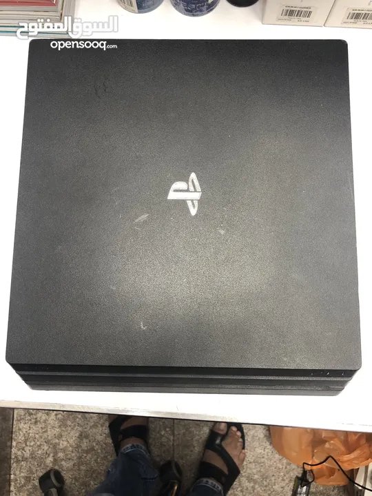 Ps4 Pro 1TB With One Joystick Original And 3 Games