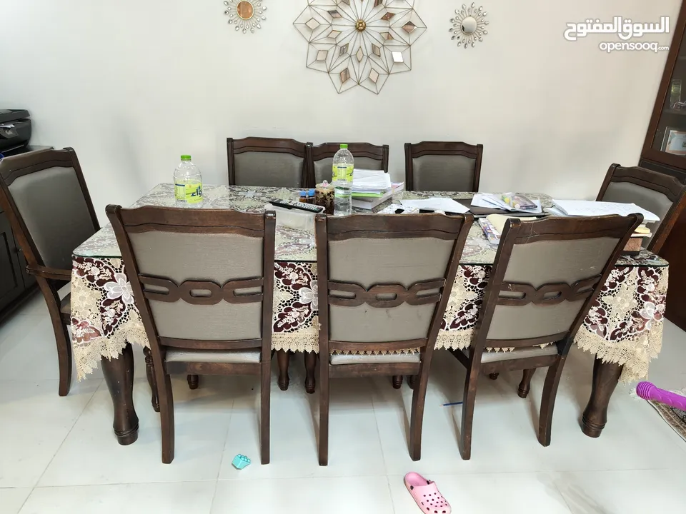 Dining Table 8 seater. Purchased from HOME CENTRE