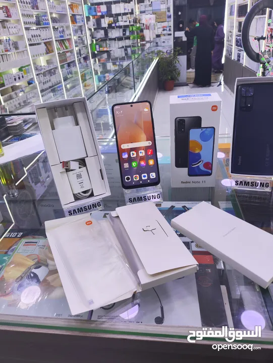 شاومي  NOTE 11  جيجا 128 رام 6 واضافة معه الكرتونه وكامل اغراضو الاصليات متوفر توصيل