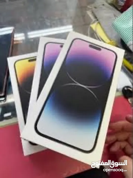 iPhone 14 pro 128GB/256GB جديد كفالة شرق اوسط ايفون 14 جديد كفالة لمدة عام