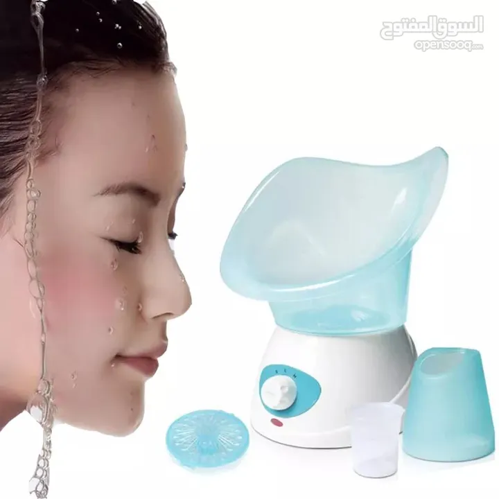 جهاز بخار ساونا الوجه تنظيف الوجه بالبخار مبخره3x1 جهاز البخار تنظيف وجه