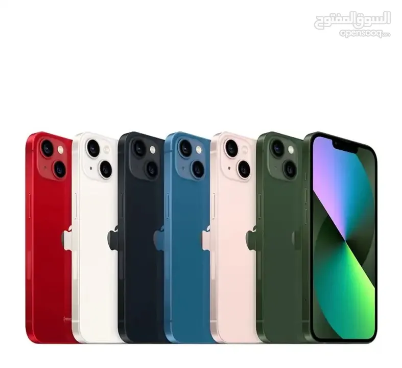 iPhone 13 128G جديد كفالة الشرق الاوسط جميع الالوان افضل سعر بالمملكة