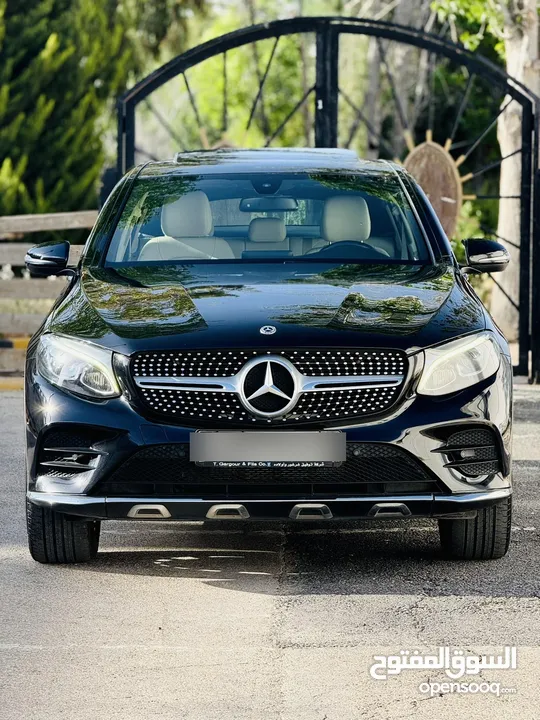 Mercedes benz GLC350e coupe 2018 فحص كامل كرت ابيض