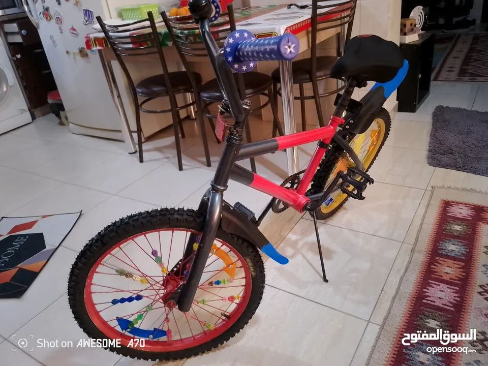 بسكليت BMX اصلي قياس 20  انش بريك رجل بحاله ممتازه بسعر مناسب