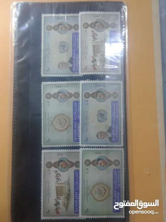 باقات  مجموعات من الطوابع التذكارية حسب المناسبات  منت غير مستخدمة