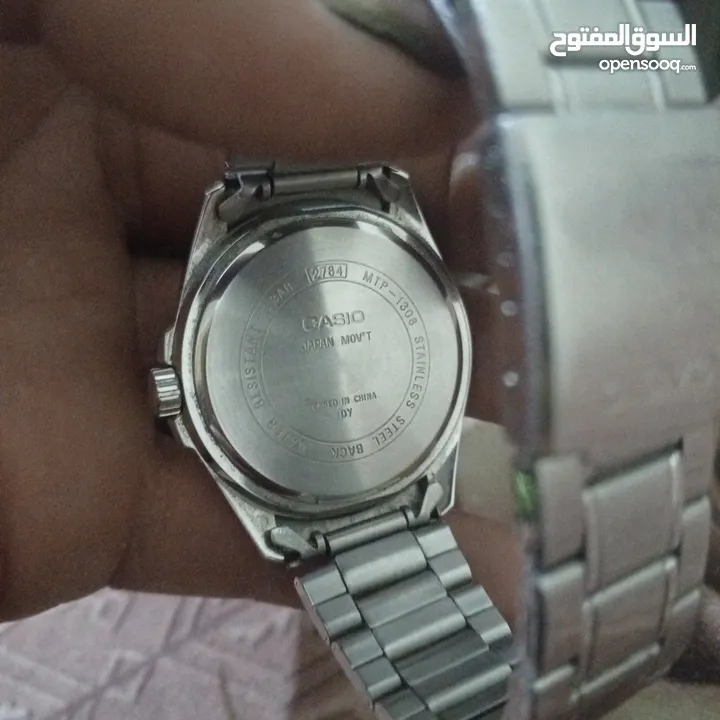 ساعة كاسيو  الاصلية. فحص قبل الشراء. اخو الجديدة  ووين ما بدك  افحص كفالة
