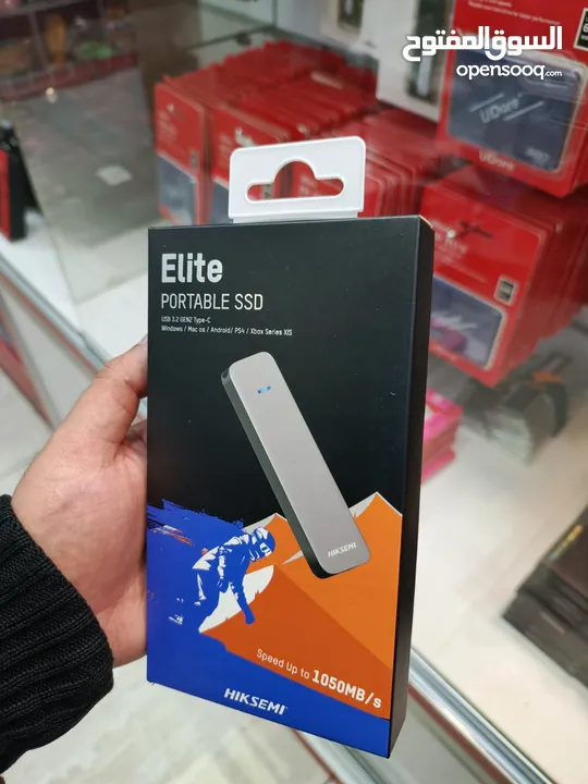 هارديسك خارجي سرعة عالية من هيكسيمي Hiksemi Elite Portable SSD 1TB  USB3.2  Gen2X2 Type-C