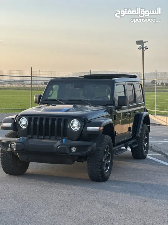 روبيكون هايبرد فل مسكر 2022 دفع رباعي Plug In Hybrid