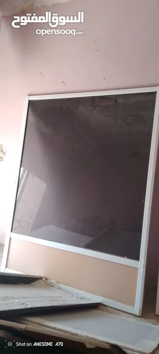 باب محل المنيوم جديد للبيع تفصيل