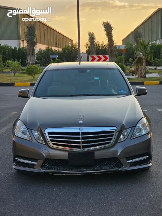 مرسيدس بنز E350 وارد أمريكي موديل 2013 فل اوبشن رقم واحد