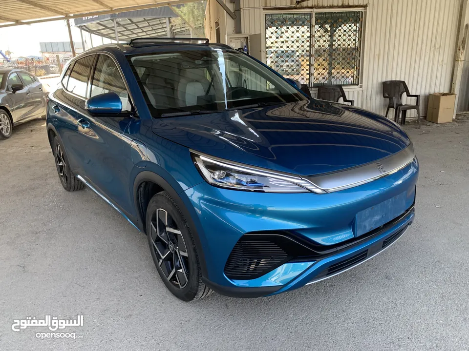 BYD YUAN PLUS 2023 بي واي ديه ايوان بلص فل الفل بنوراما عداد 5 الف كيلو بحاله الزيرو