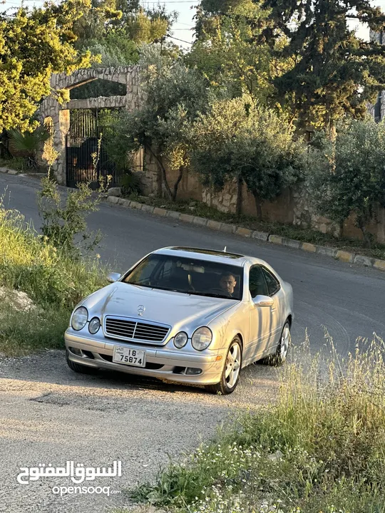 Mercedes CLK200 Kompressor  مرسيدس قرش ونص كوبيه للبيع او البدل