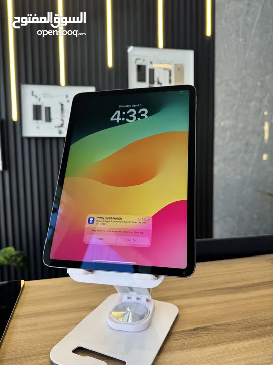 iPad Pro 11 A1980 iPad Pro 64GB WiFi آيباد برو مستعمل نظيف iPad Pro بطارية 91%