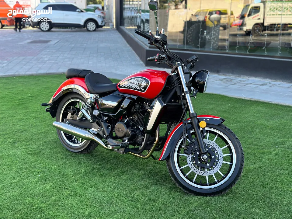 SHARMAX RR 250 WITH WARRANTY (cruiser bike كروزر بايك)