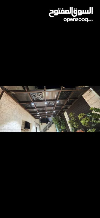 مظلة خارجية المنيوم برجولا