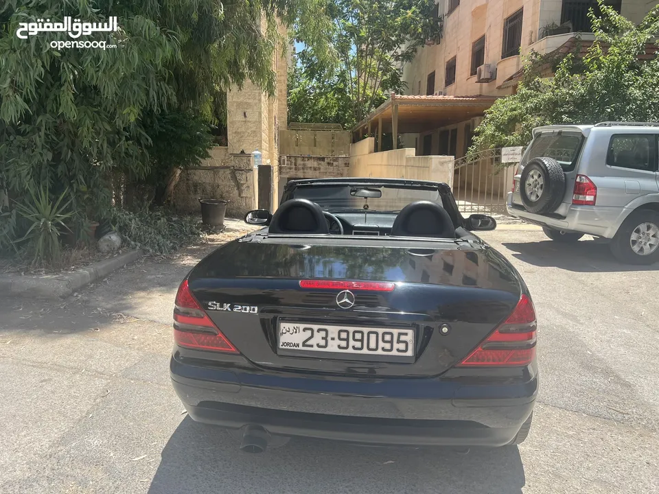 مرسيدس slk200 للبيع او البدل
