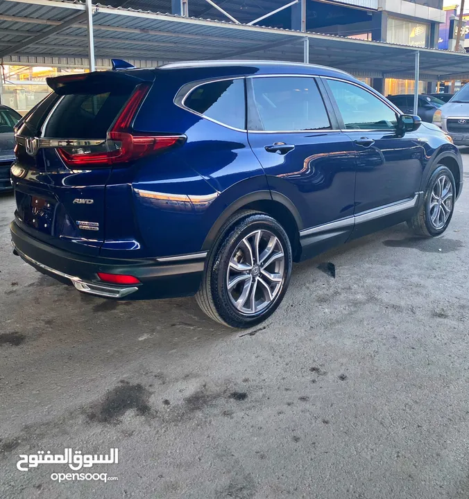 هوندا CRV 2022 تورينغ اعلى صنف وارد أمريكي فحص 7 جيد لون كحلي مميز ممشى32 الف