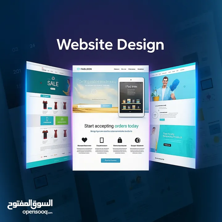 خدمات بناء مواقع الكترونية ومتاجر الكترونية