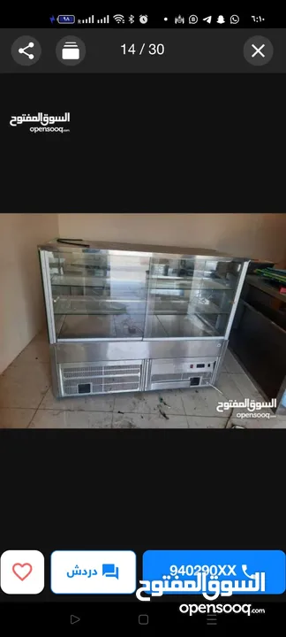 Rasturant equipment for sale used and new,,,, البيع ادوات المطاعم او المقاهي مستعمل أو جديدة