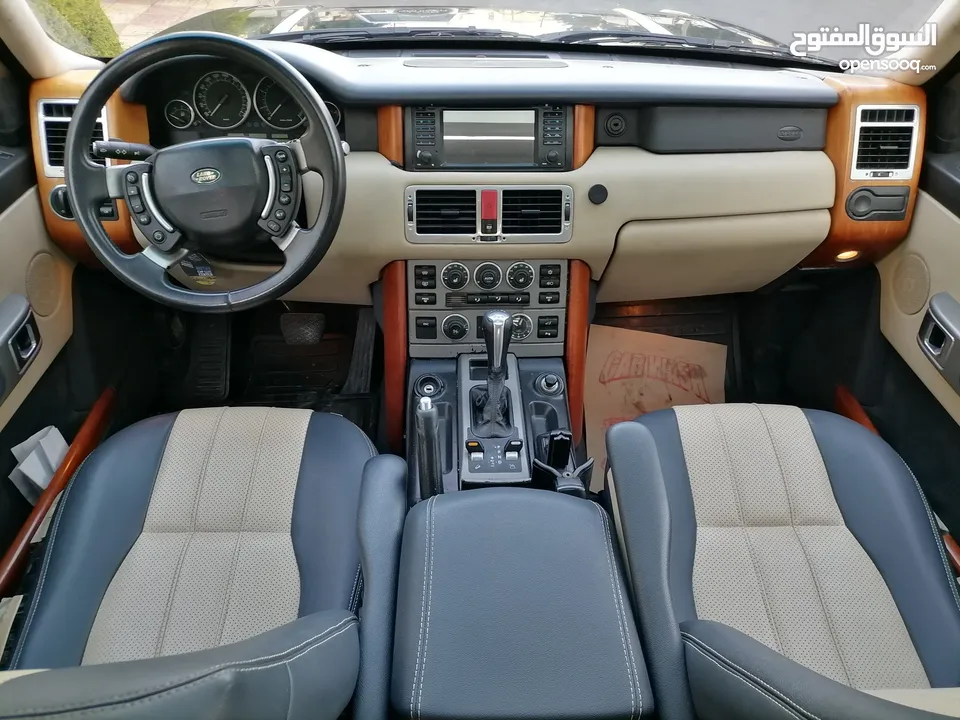 رنج روفر فوج Range Rover Vogue محول 2012 للبيع مع الرقم بسعر مغري
