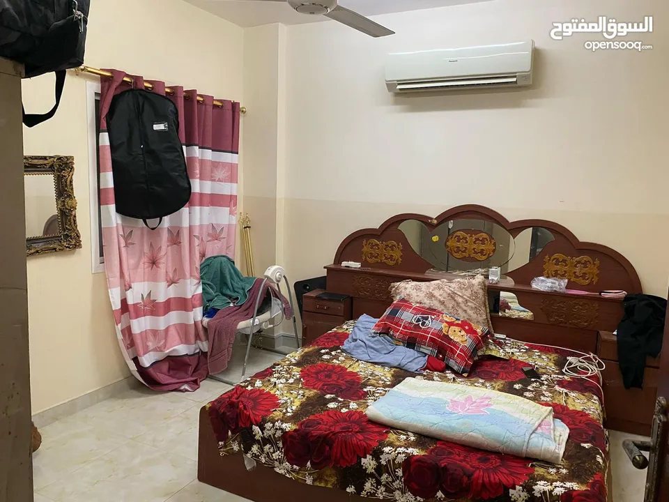 Furnished Room for rent  OMR 70 PER MONTH