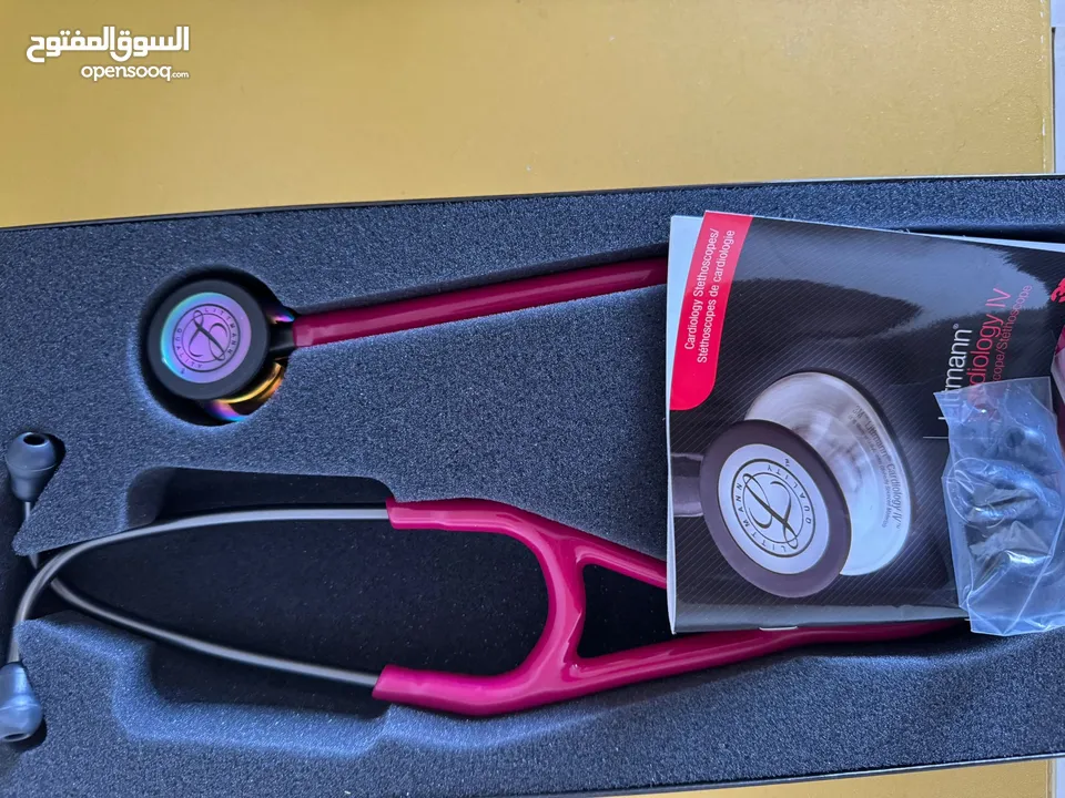 سماعة(littmann cardiology iv) الأصلية من الولايات المتحدة