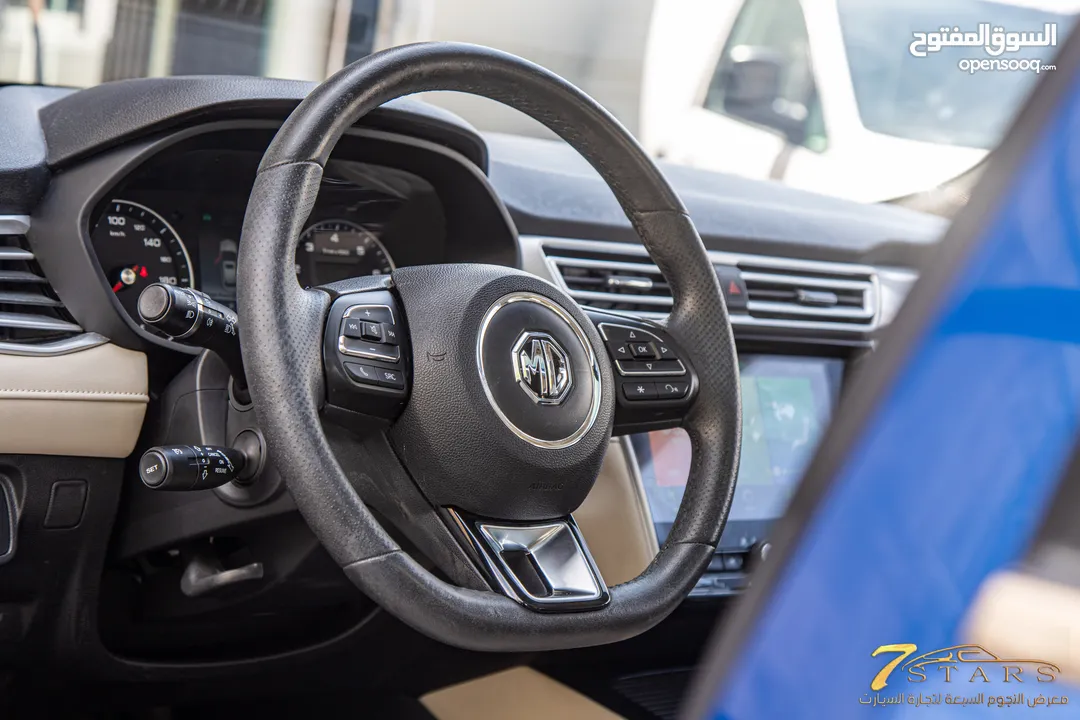 MG 5 2021  السيارة وارد الشركة و مميزة جدا بمواصفاتها و قطعت مسافة 38,000 كيلو متر فقط